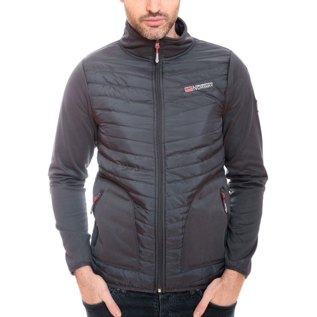 Geographical Norway Herre Softshell Jakke Tirion - D.Grey