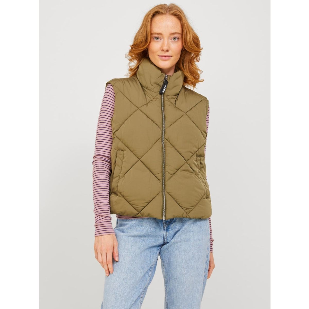 JJXX dame vest JXFUME - Dark Olive