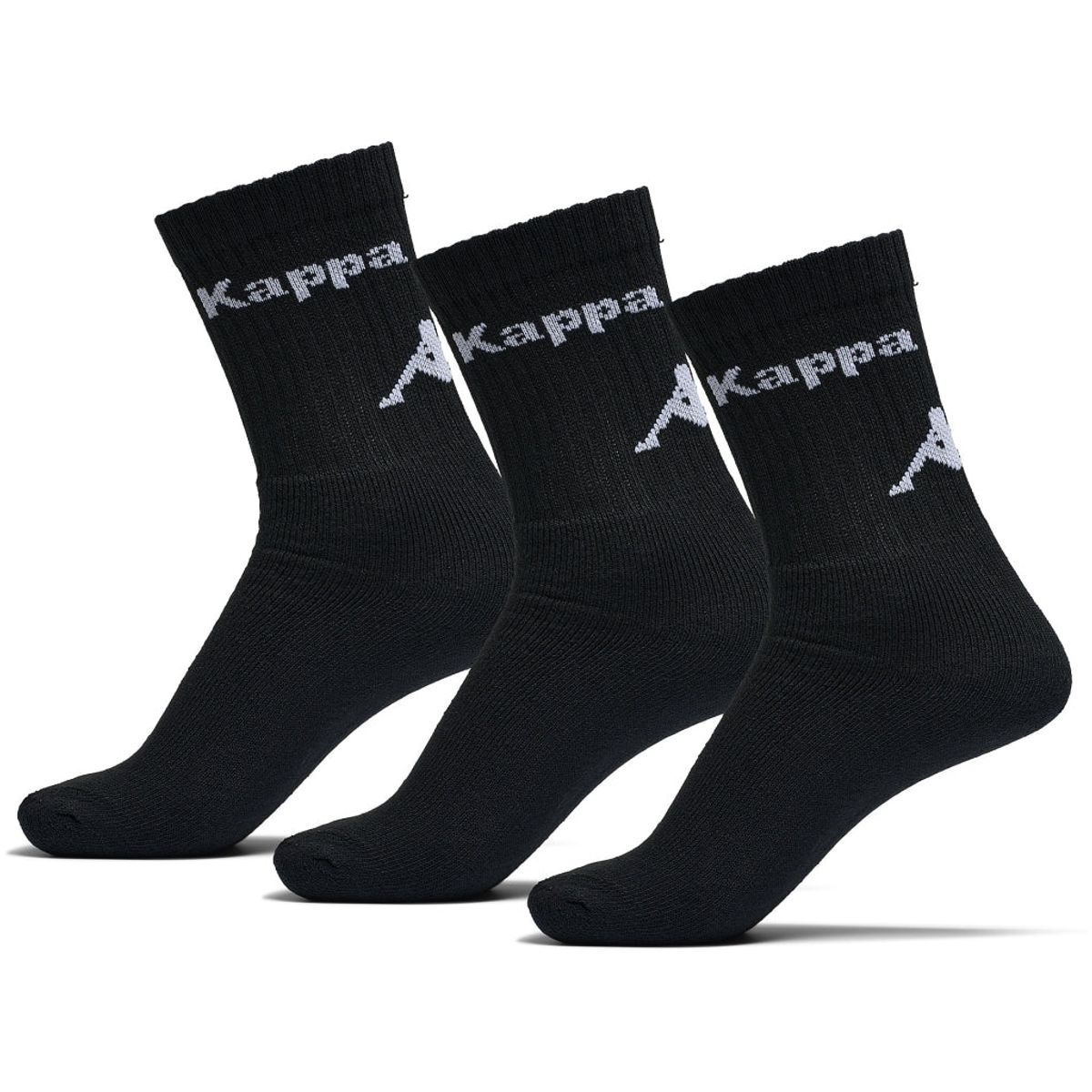 Kappa 3 pak strømper - Black