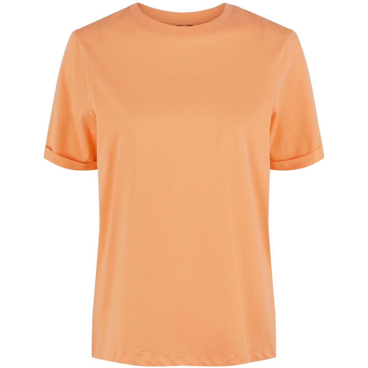 PIECES dame t-shirt PCRIA TEE - Cantaloupe