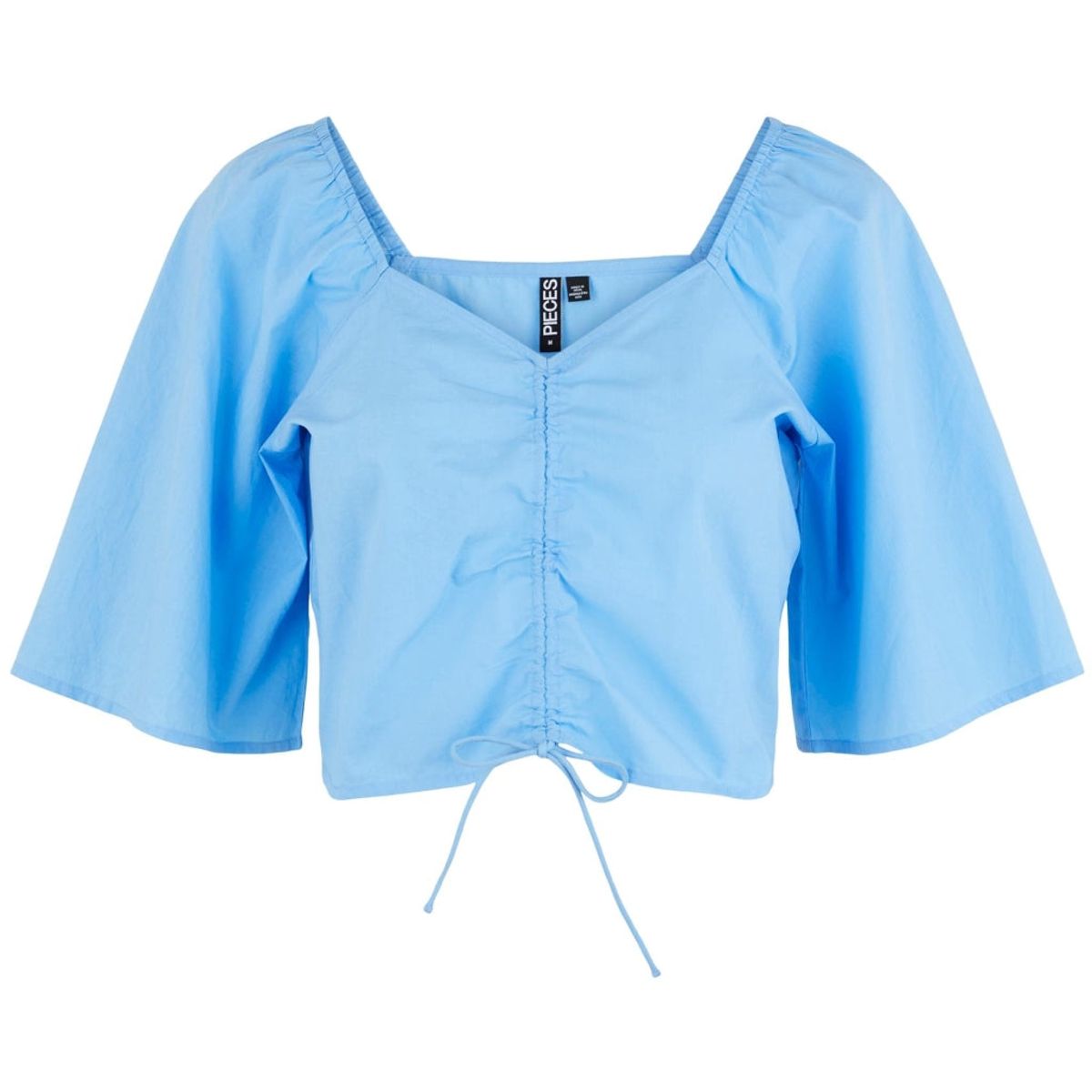 PIECES dame bluse PCVALDINE - Little Boy Blue