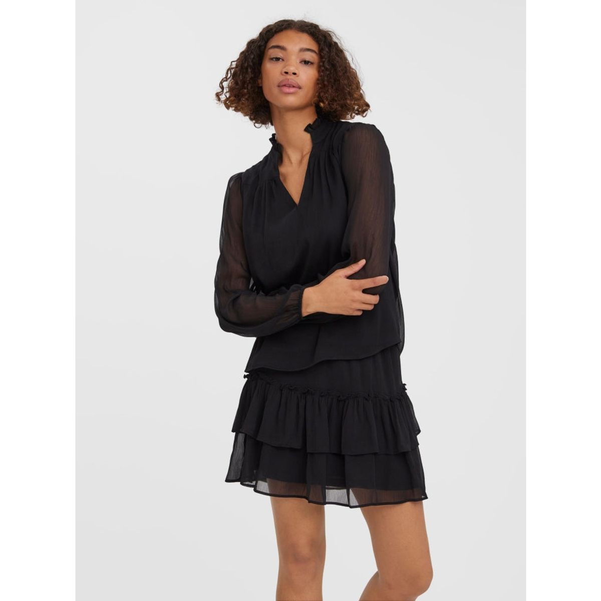 Vero Moda dame bluse VMKAYA - Black