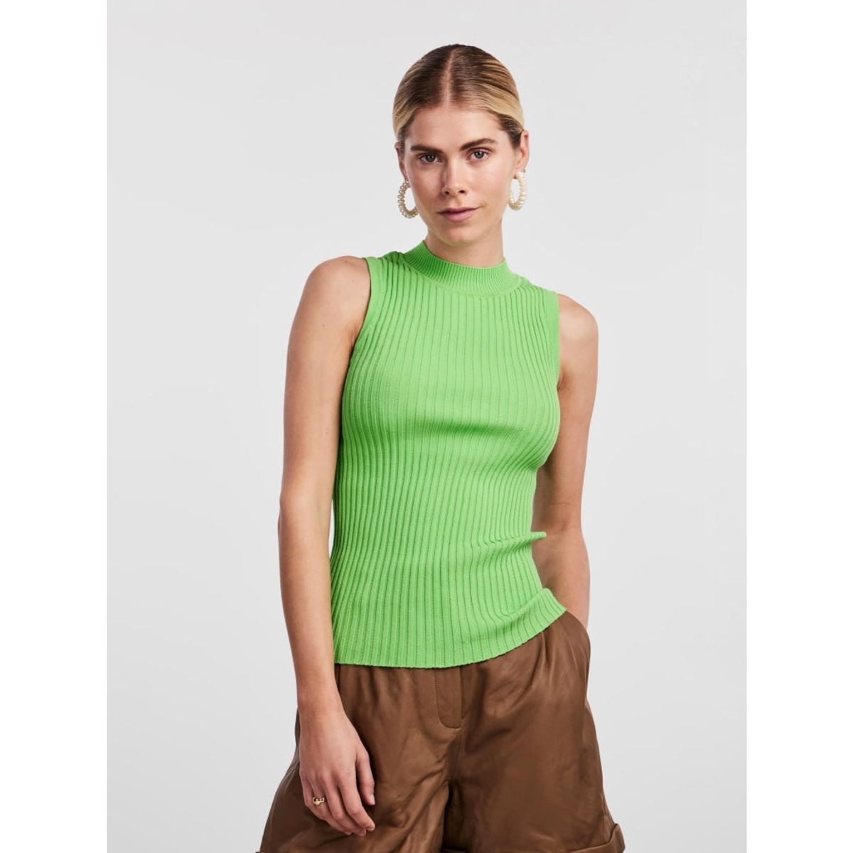 YAS strik tank top YASTANKI - Summer Green