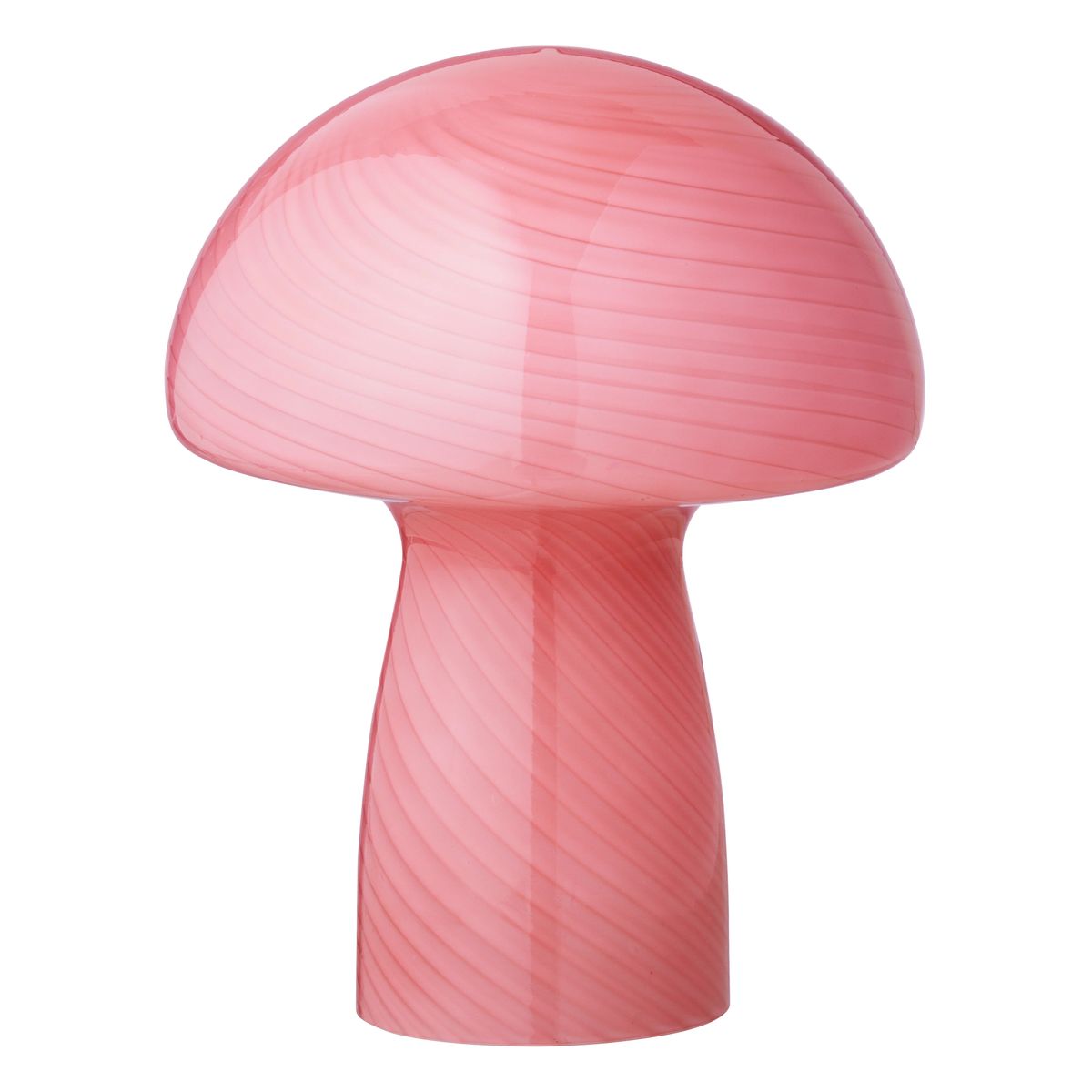 Bahne - Svampelampe - Mushroom bordlampe, Bubble Gum - H23 cm. - H23 x Ø18.5 cm / Bubble Gum