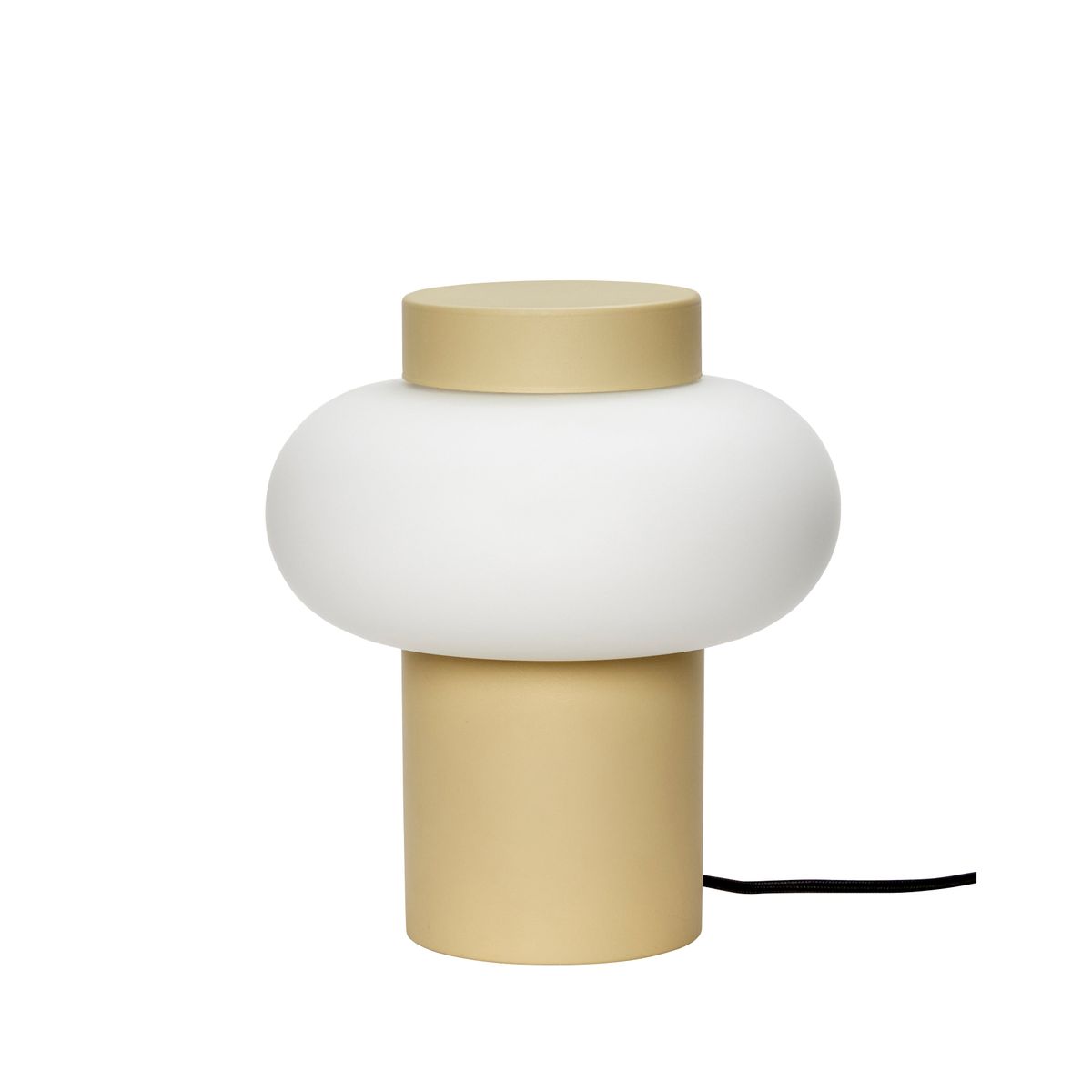 Camp Bordlampe Beige - ø23xh25cm