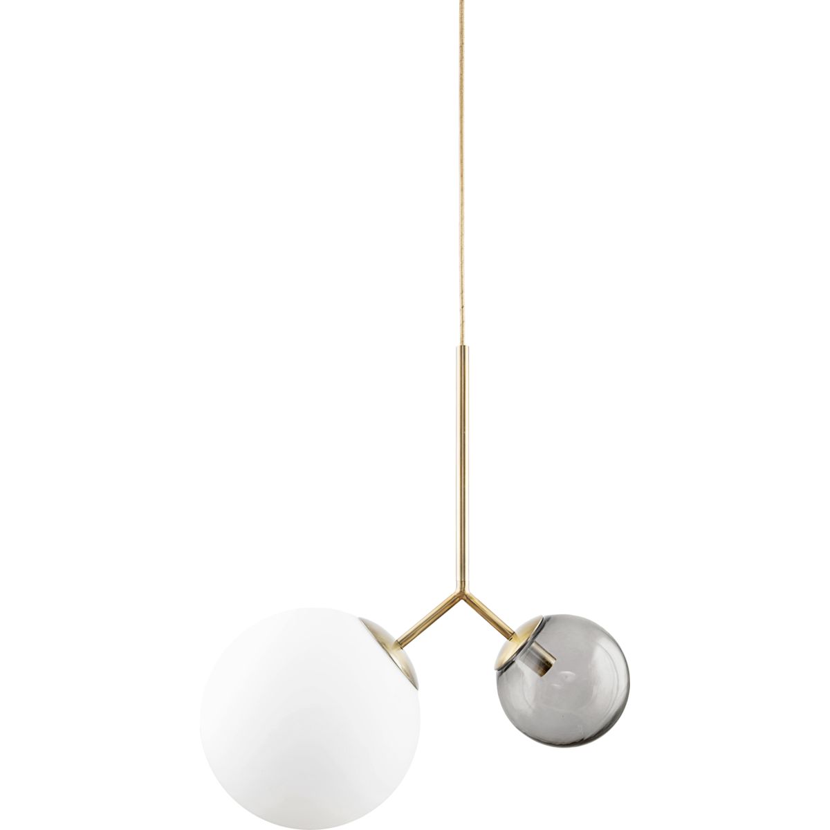 Lampe, HDTwice, Grå - Grå / l: 70 cm, w: 47 cm