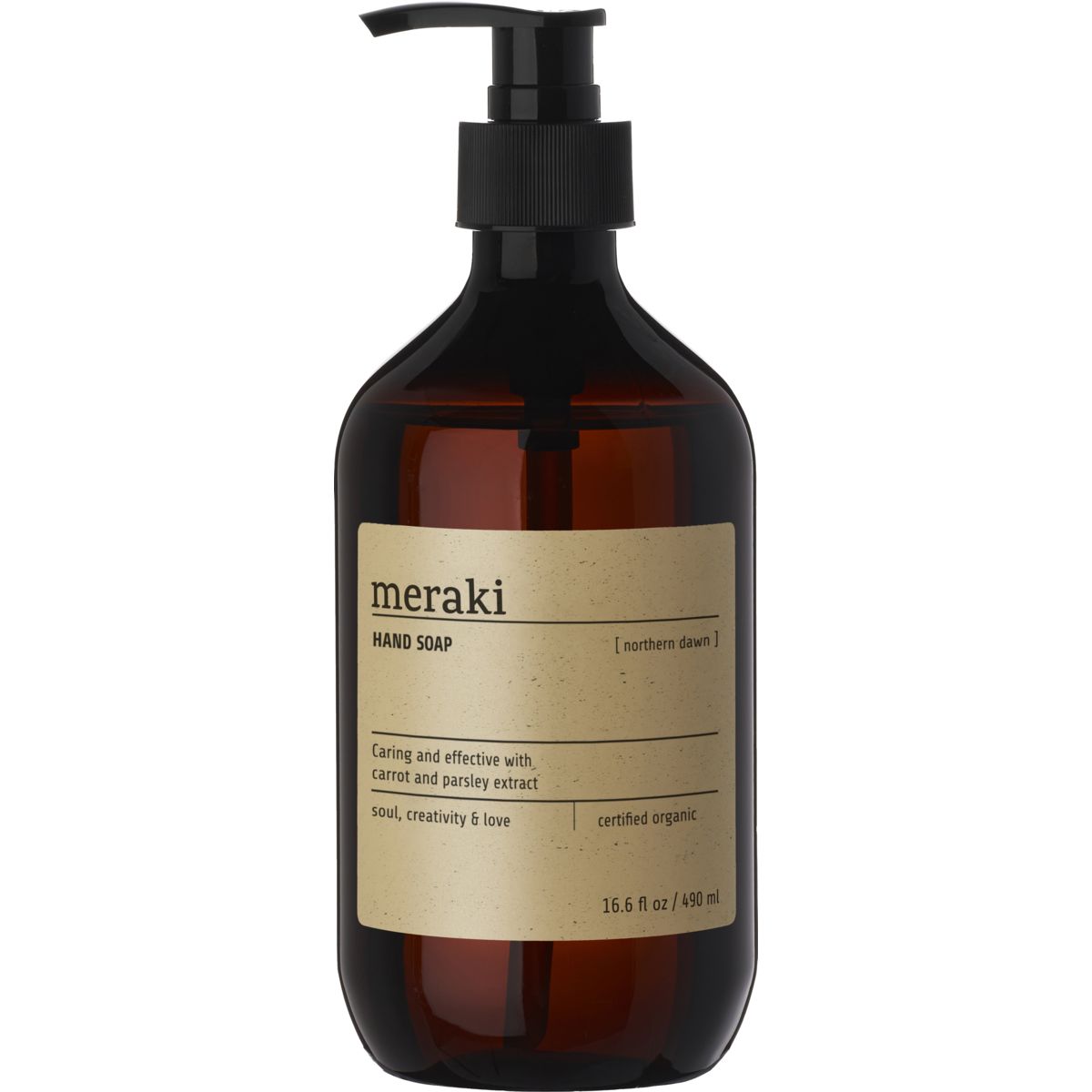 Hand soap, Northern dawn, Brun