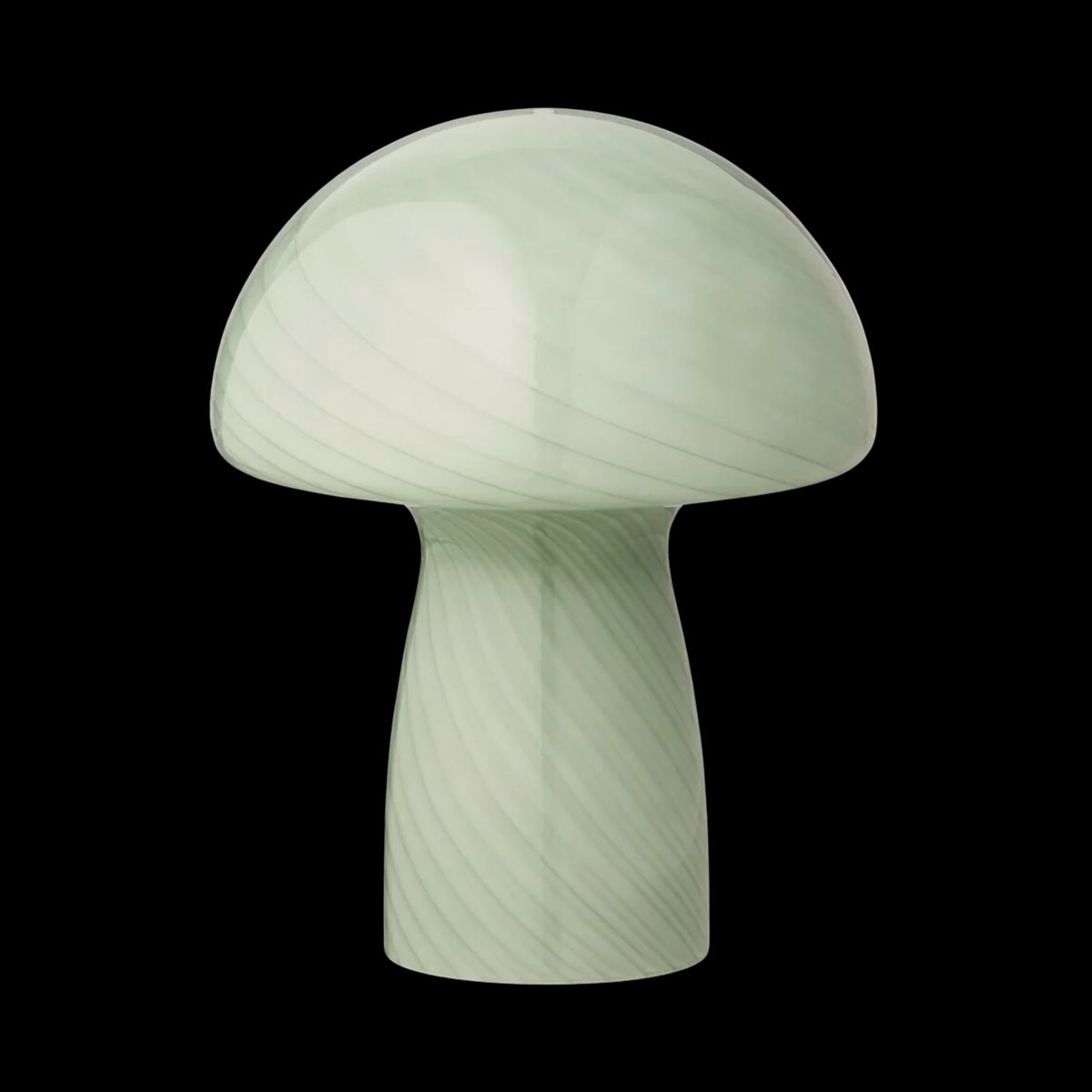 Bahne - Svampelampe / Mushroom bordlampe, mint - H23 cm. - H23 x Ø18.5 cm / Mint