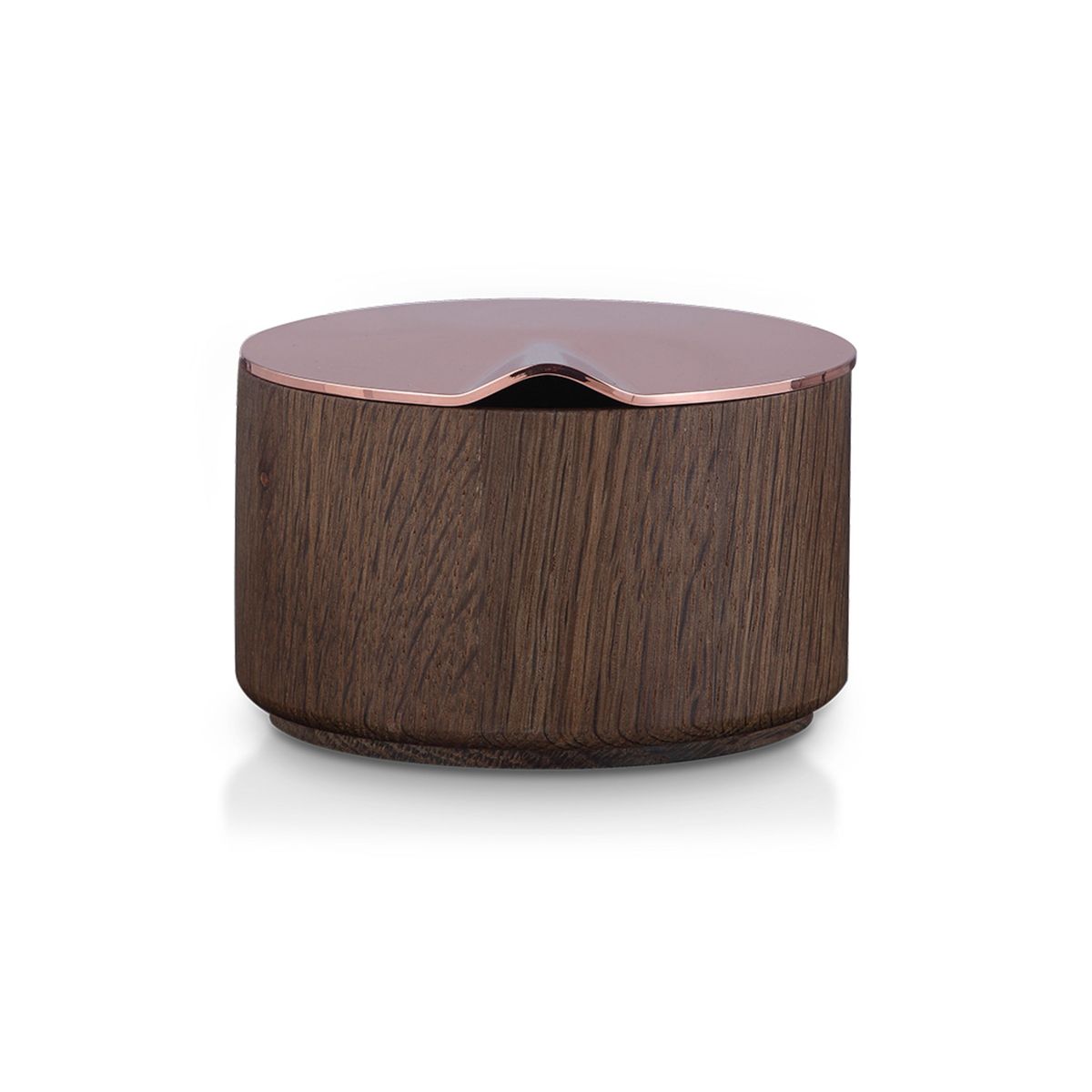 Camino - Diego 1B Container - Ø11xh6 cm - Smoked Oak/Copper