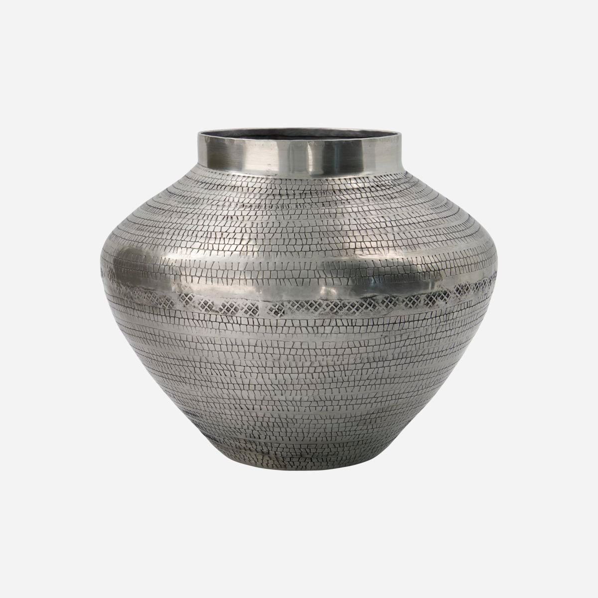 House Doctor - Vase, Arti, Antik sølv - Antique silver / Aluminium