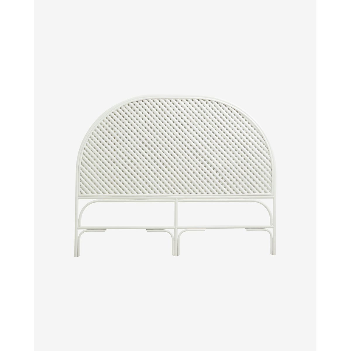 Nordal A/S PHAI head board, rattan - white