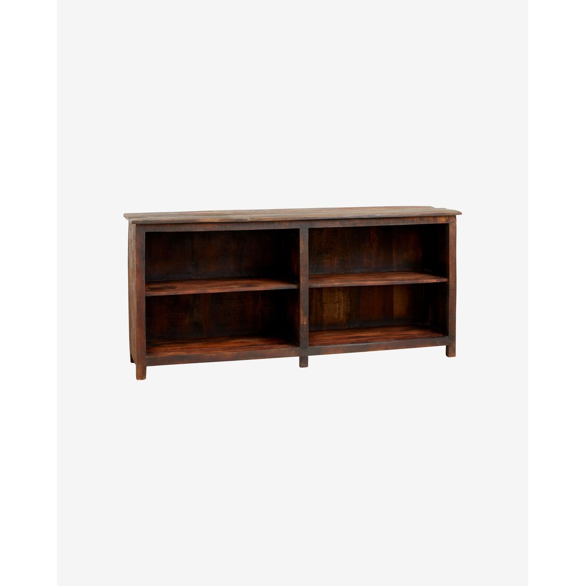 Nordal A/S WOODIE display cabinet, light brown stain finish