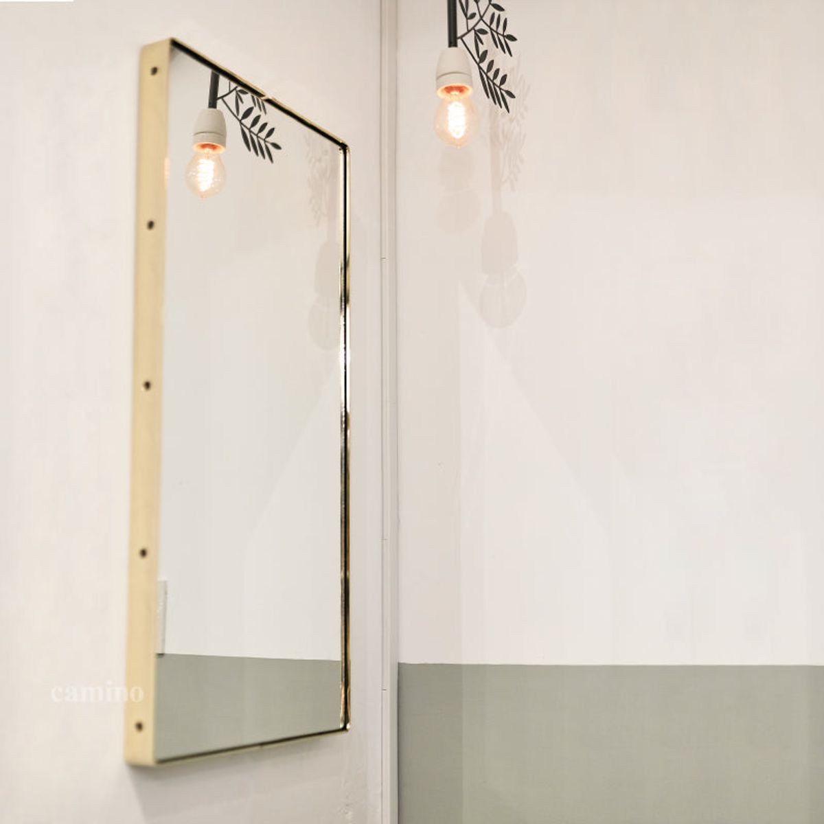 Camino - Bautista 2 Mirror - 40x80 cm - Brass