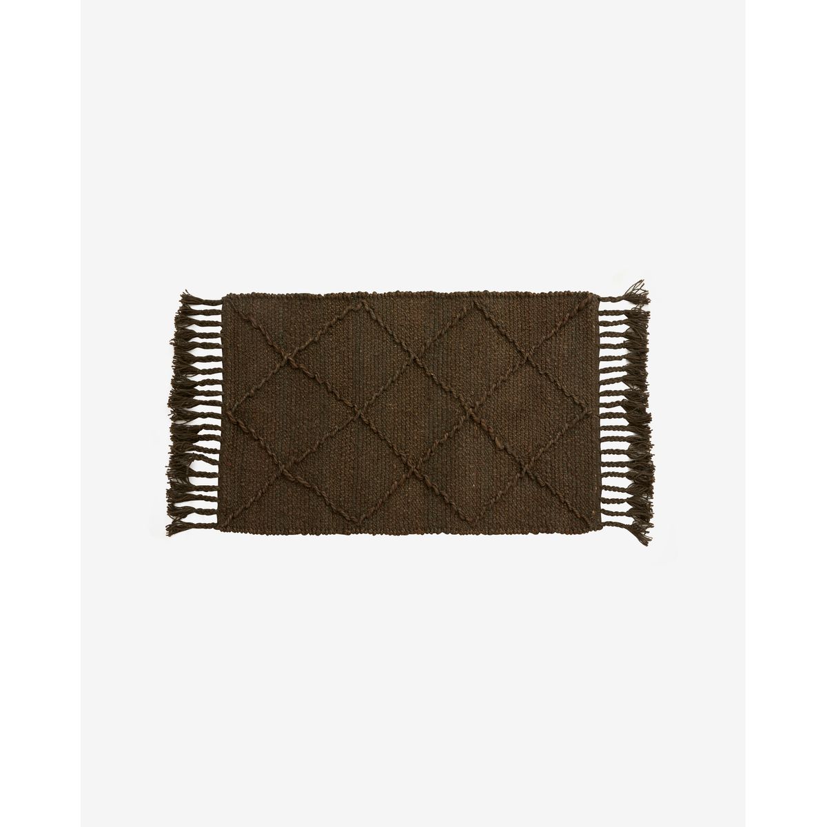 Nordal A/S JUTAN rug, S, brown/green melange