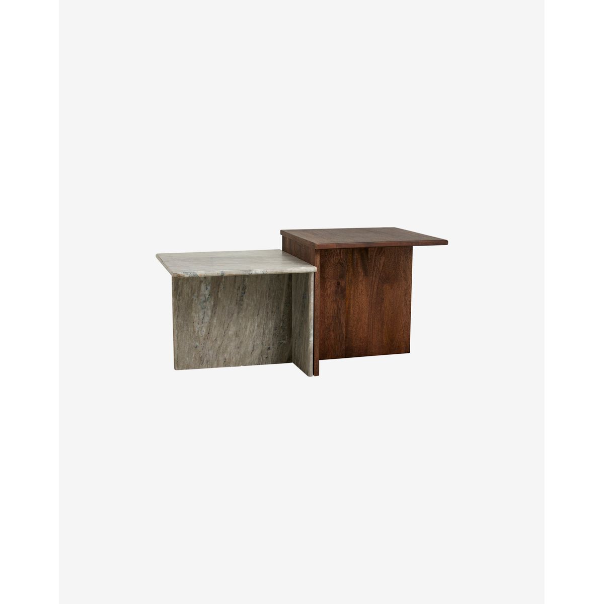 Nordal A/S ODRA low tables - wood/marble