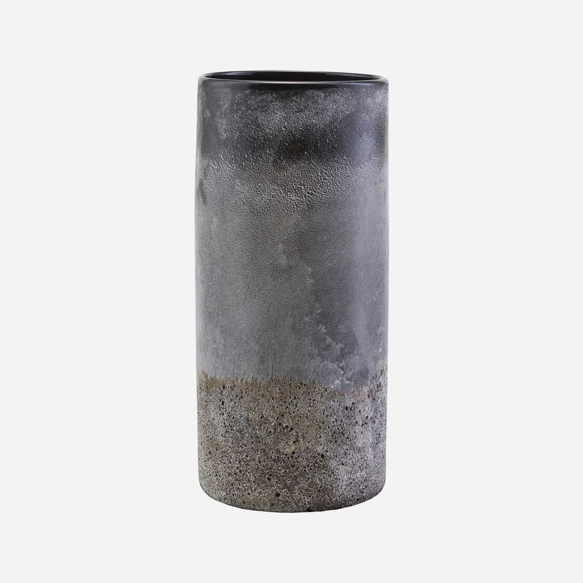 House Doctor-Vase, Rock-h: 28 cm, dia: 14 cm - h: 28 cm, dia: 14 cm