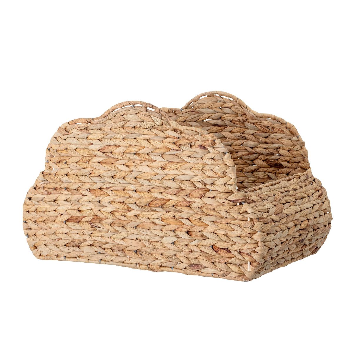 Dimitrova Kurv, Natur, Jute - L44xH27xW30 cm - Nature / L44xH27xW30 cm / Iron, Jute