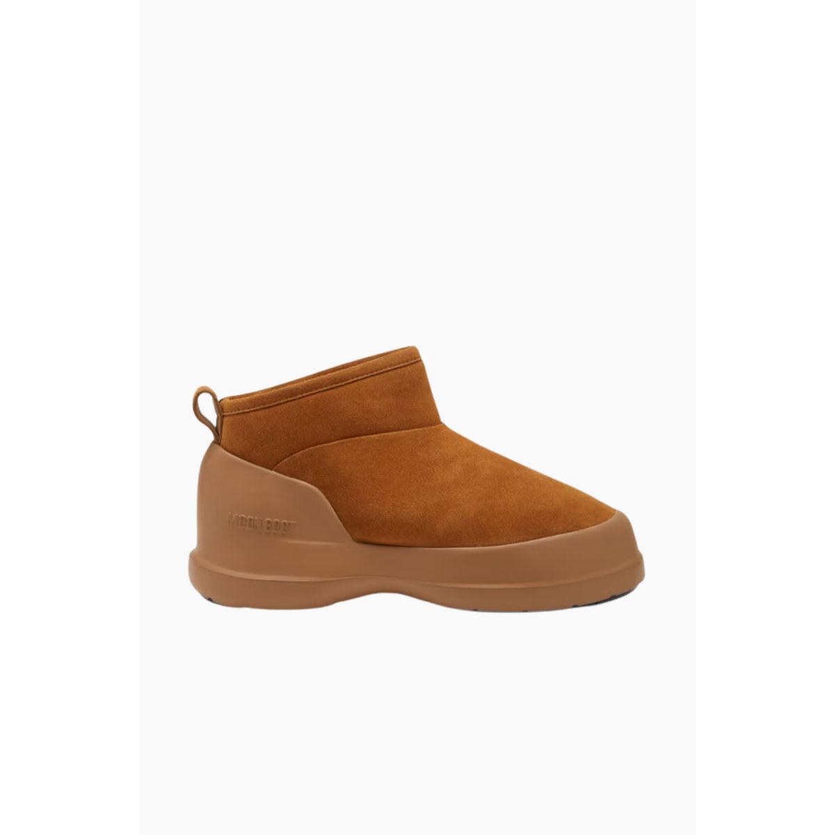 MB Luna Low Boot Suede - Cognac - Moon Boot - Brun 39