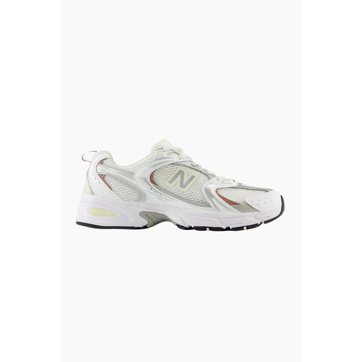 MR530SGA - White/Silver Metalic - New Balance - Sølv 40 1/2