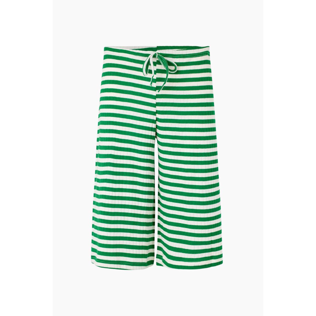 NPS Nova Shorts Broadway - Green/Ecru - Nørgaard på Strøget - Stribet Size 2