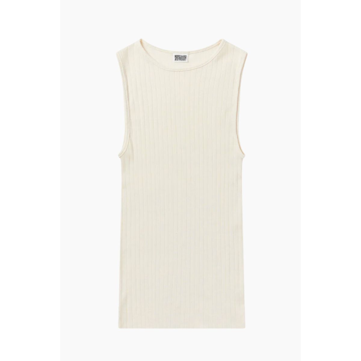 NPS Tank Top Solid Color - Ecru - Nørgaard på Strøget - Creme One Size