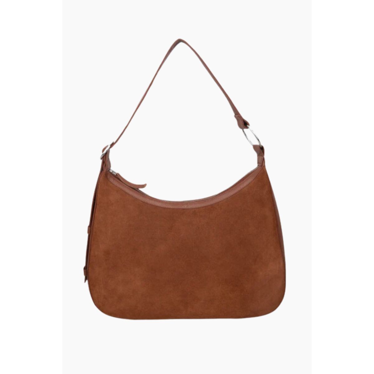 Oda Crossbody Bag - Brown Suede - Silfen Studio - Brun One Size