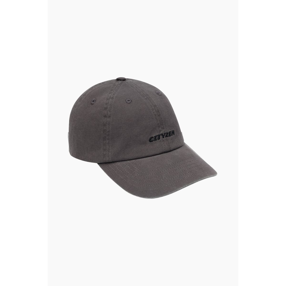 Organic Cotton Graphic Cap - Dark Grey - bareen - Grå One Size