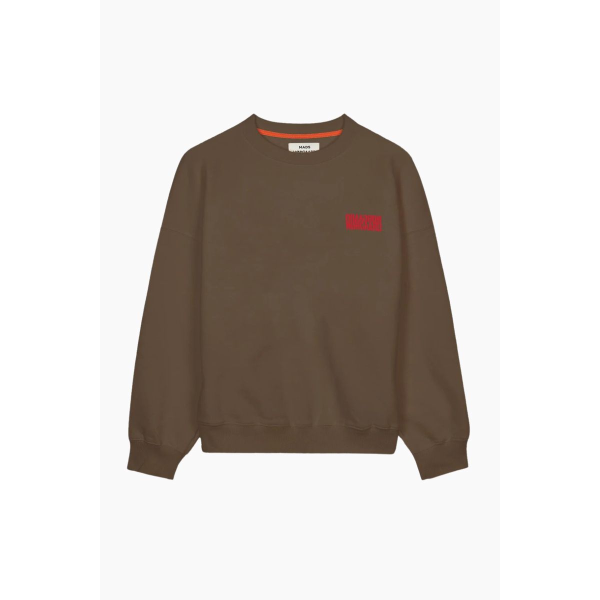 Organic Sweat Atli Sweatshirt - Teak - Mads Nørgaard - Brun L