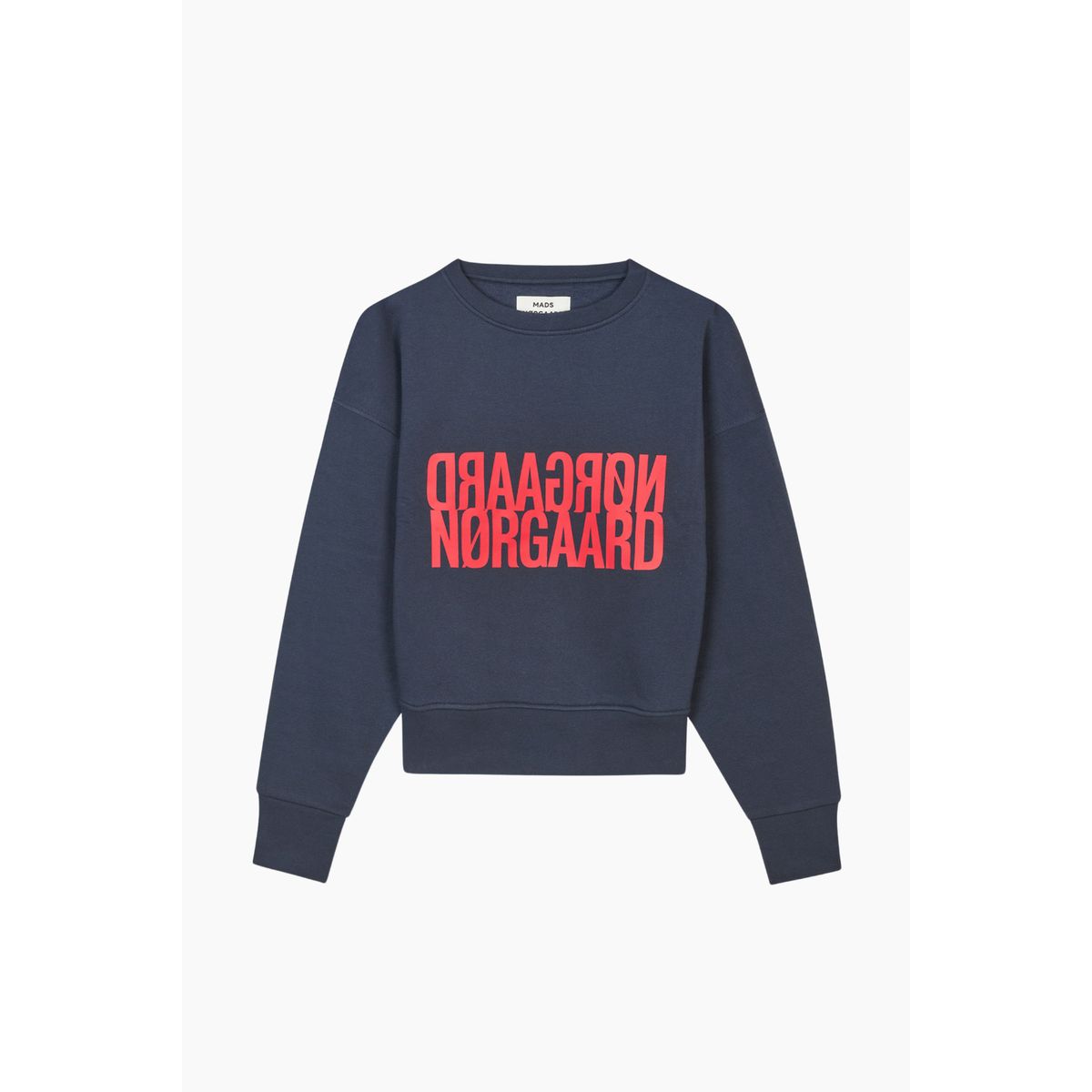 Organic Sweat Tilvina Sweatshirt - Parisian Night - Mads Nørgaard - Blå XL