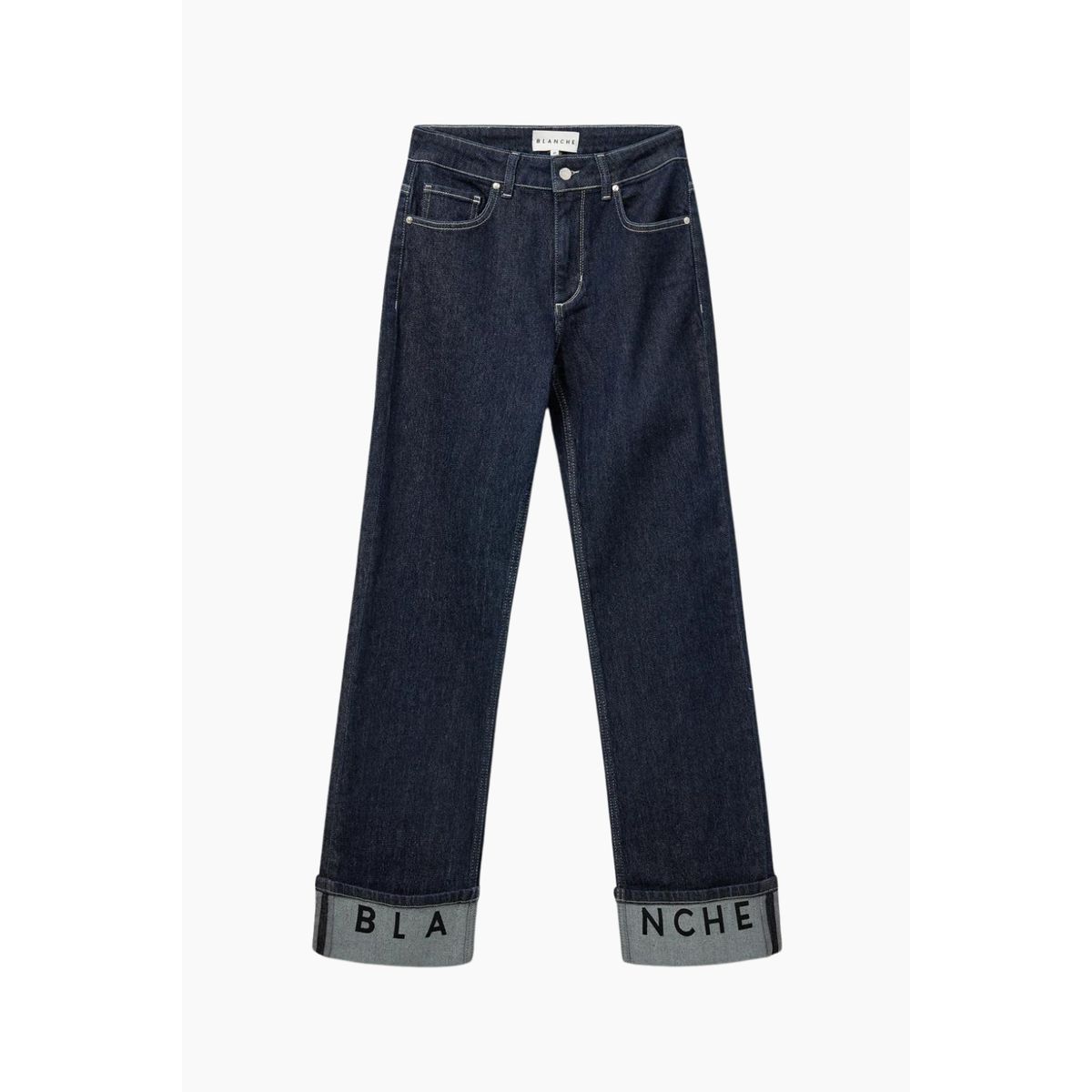 Ulrika-BL Augusta Jeans - Rinse - Blanche - Blå 30