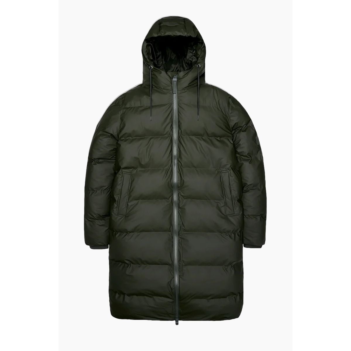 Alta Long Puffer Jacket W3T4 - Green - Rains - Grøn L