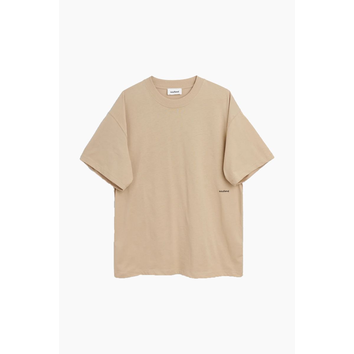 Ash T-shirt - Beige - Soulland - Beige XS/S