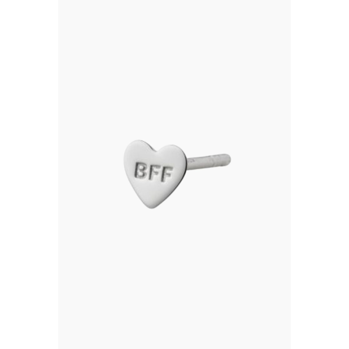 BFF Earring - Silver - Stine A - Sølv One Size