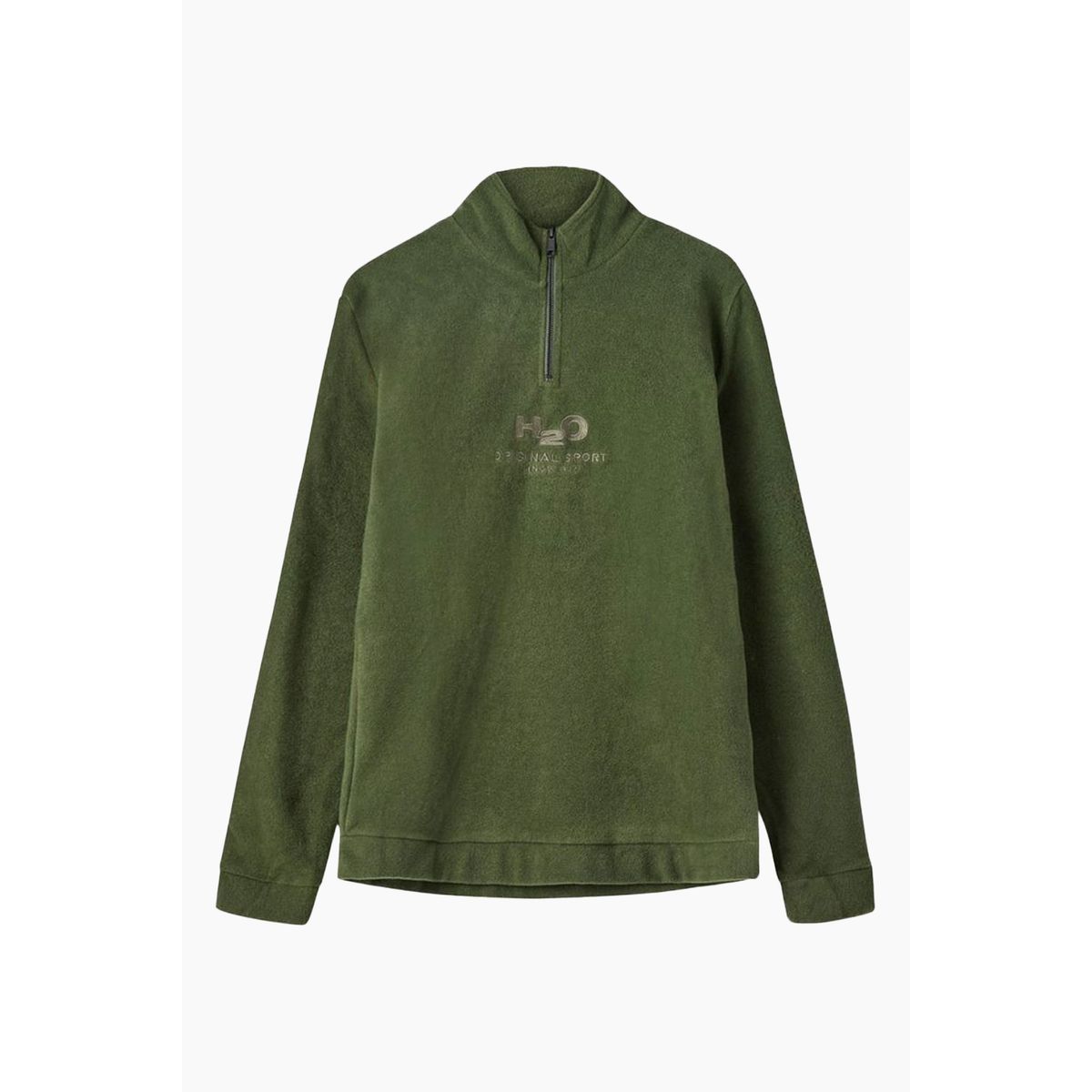 Blåvand II Fleece Half Zip - Army - H2O - Army XS