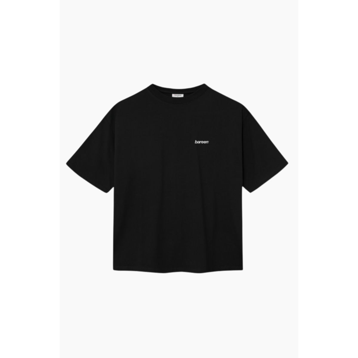 Box Fit Heavy Logo - Black - bareen - Sort XL