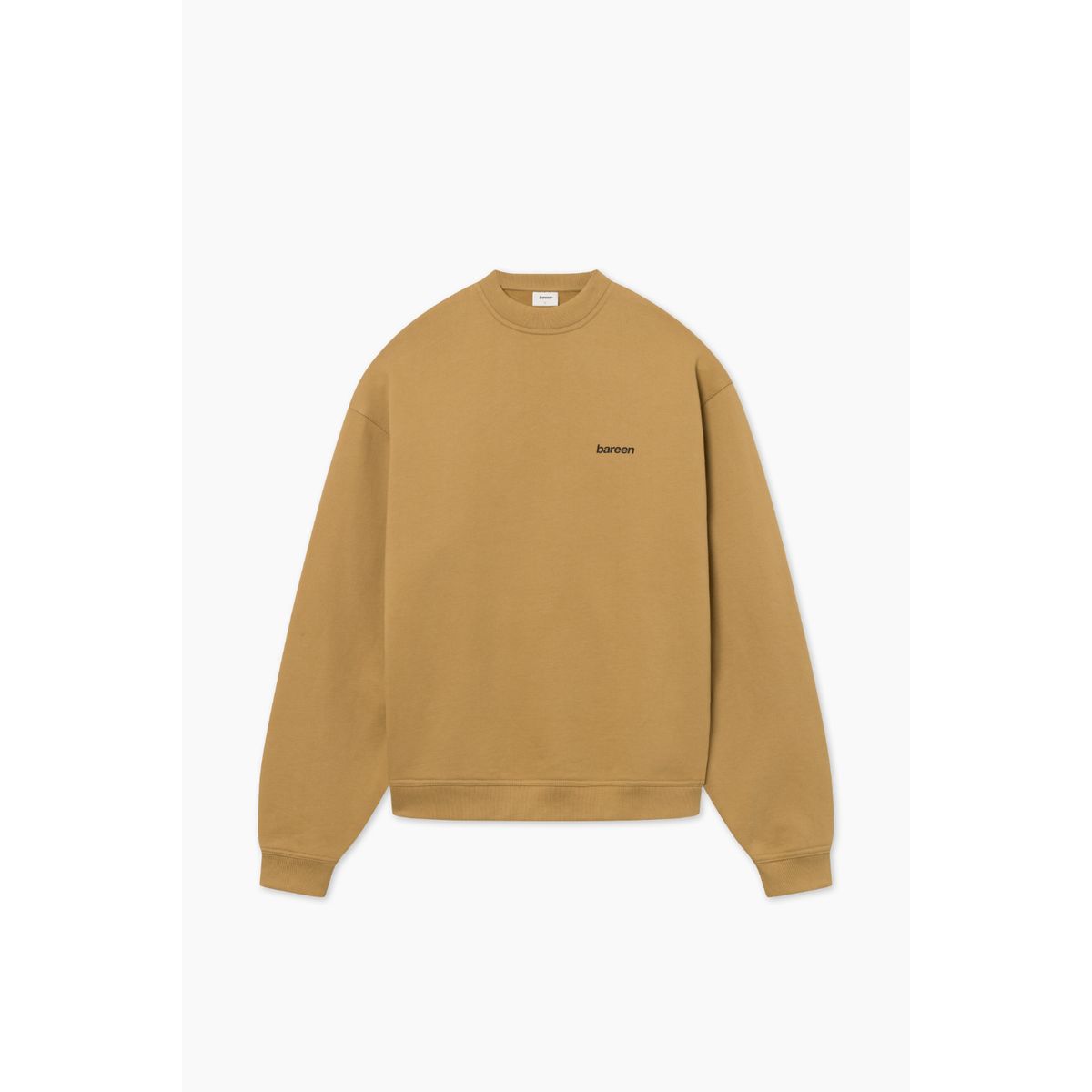 Brax Oversized Crewneck - Antique Bronze - bareen - Brun S