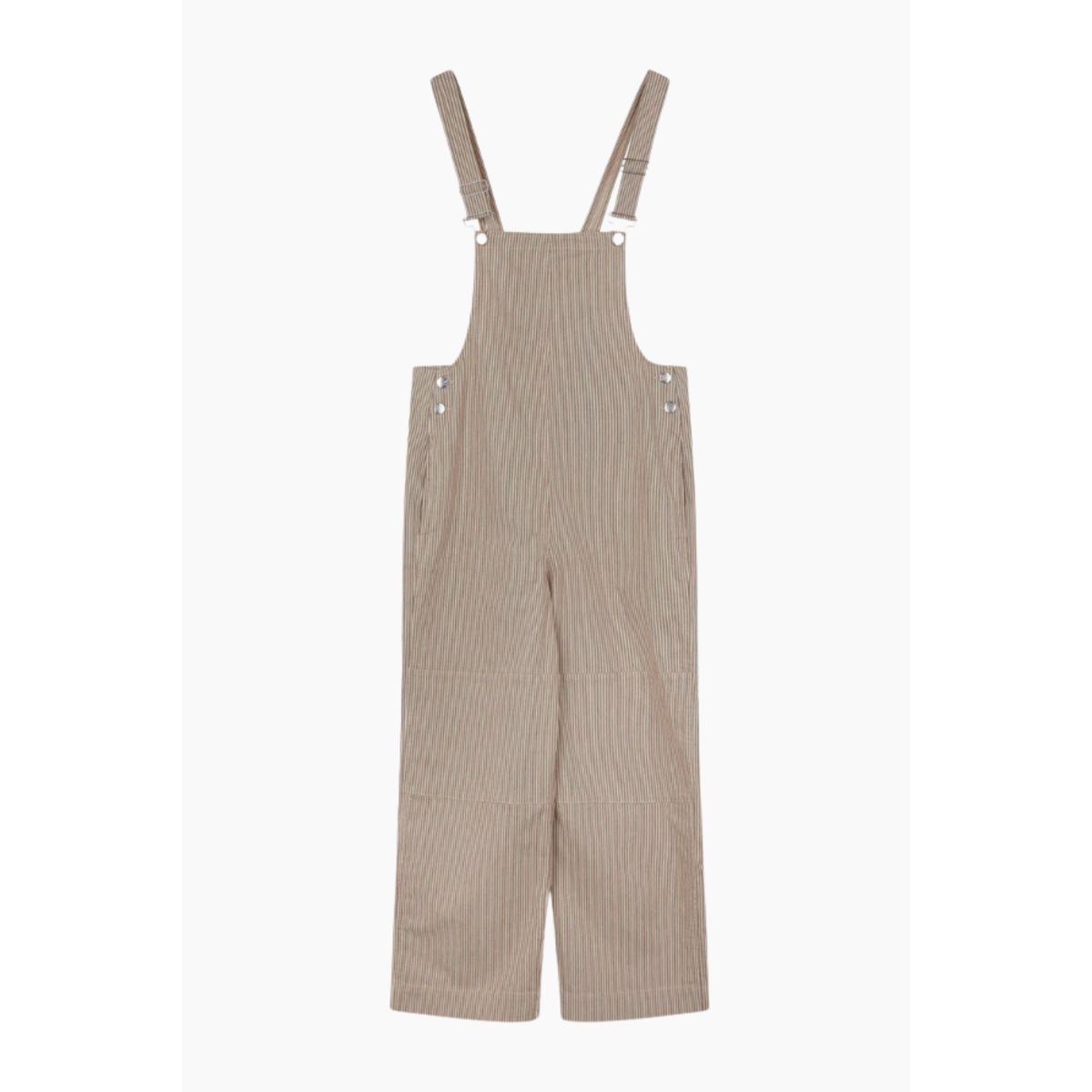 Bromi Finn Overalls - Partridge/Whitecap Gray - Mads Nørgaard - Stribet M