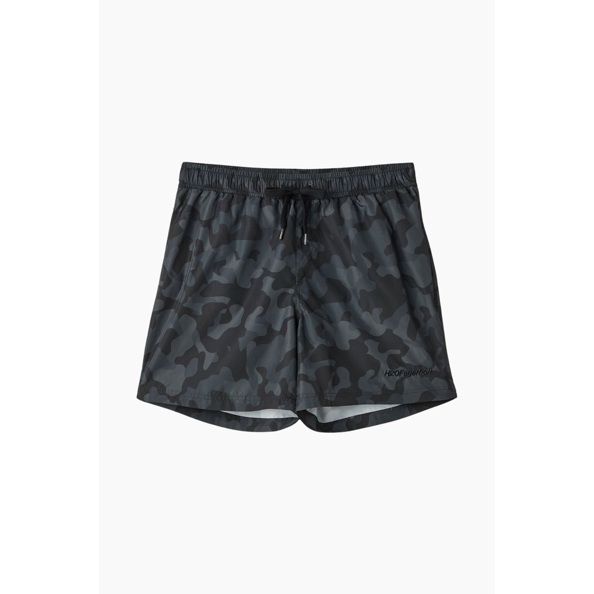 Camou Swim Shorts - Black Camou - H2O Fagerholt - Sort L