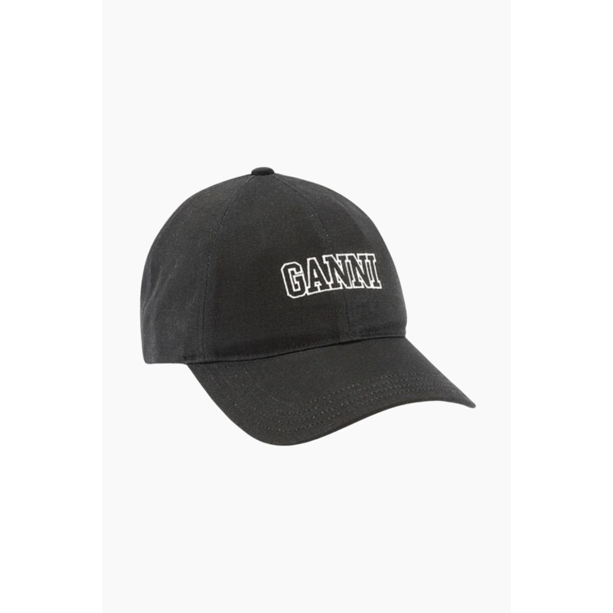 Cap Hat A6300 - Black - GANNI - Sort One Size