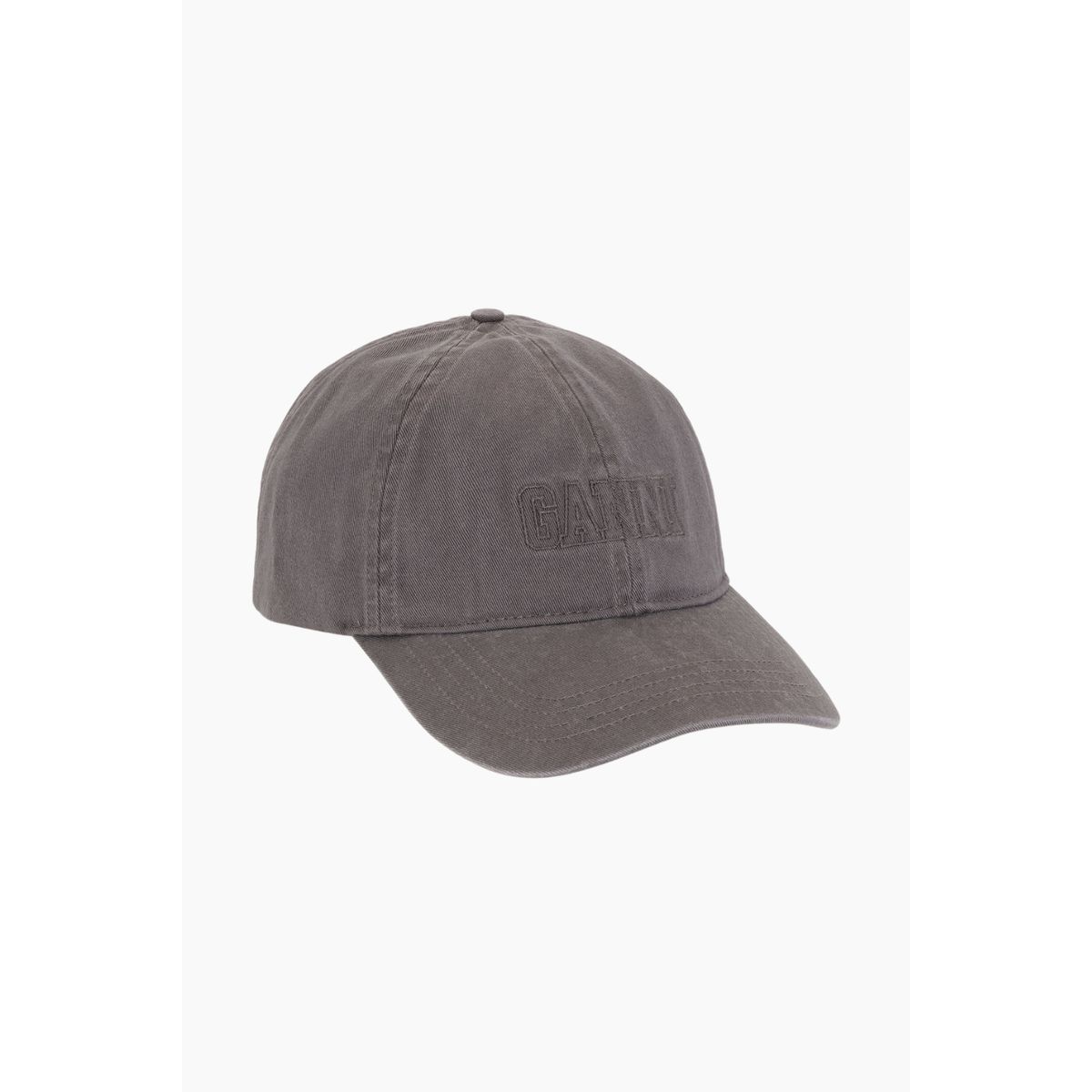 Cap Hat A6302 - Frost Gray - GANNI - Grå One Size