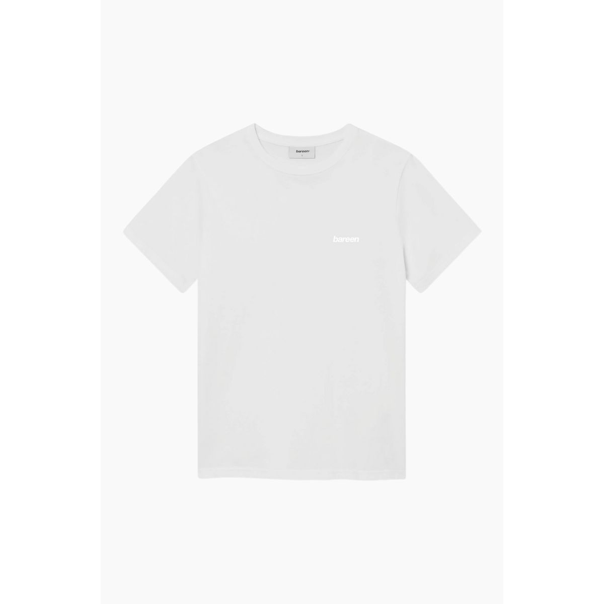 Classic Fit Tee - White - bareen - Hvid L