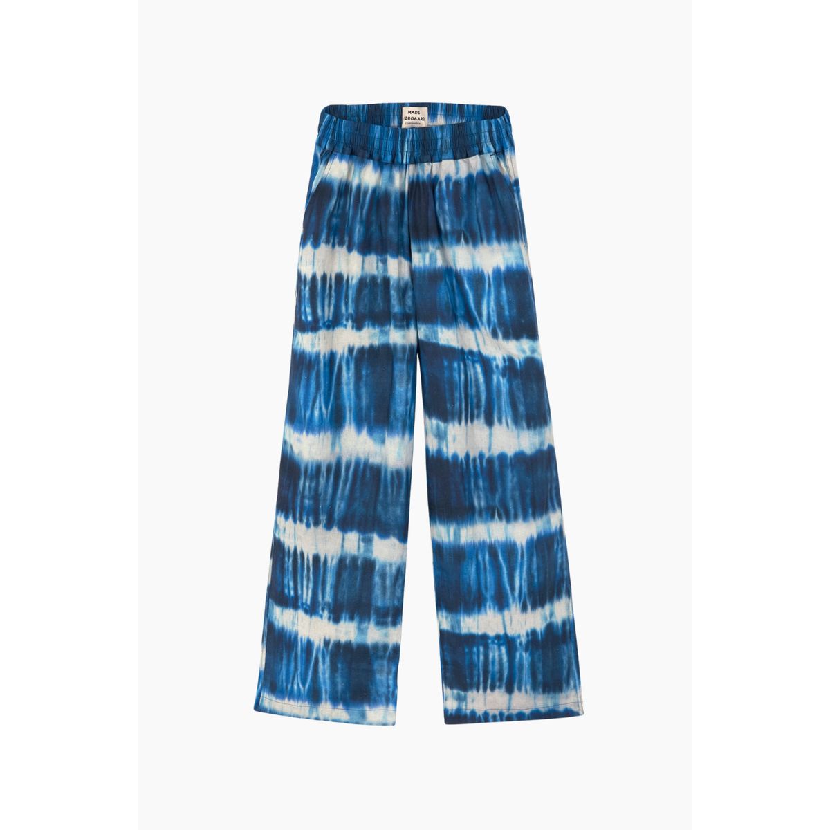 Colin Sonie Pants AOP - Tie Dye Stripe AOP Merthyl Blue - Mads Nørgaard - Blå M