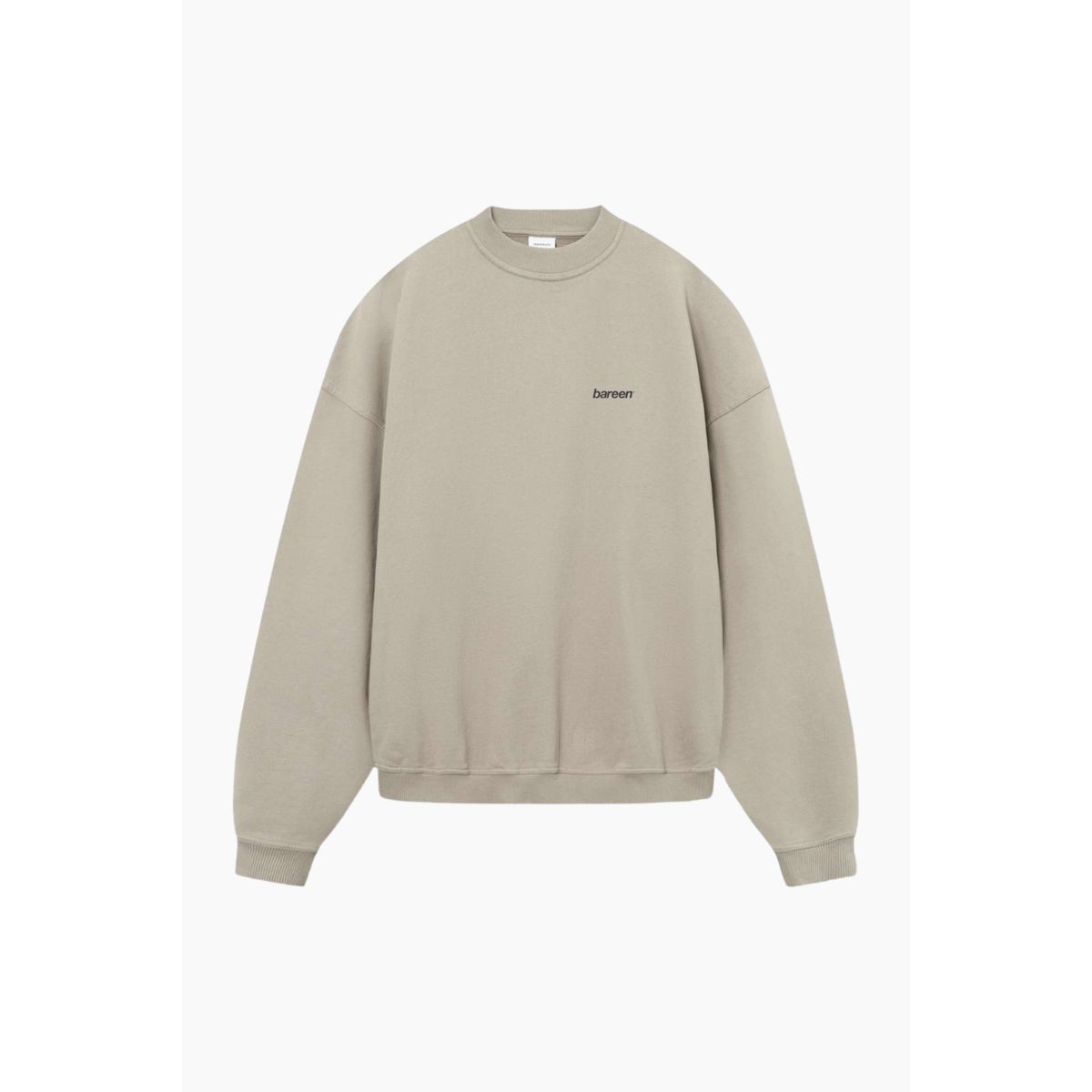 Crewneck Oversize Logo 2.0 - Clay - bareen - Beige S