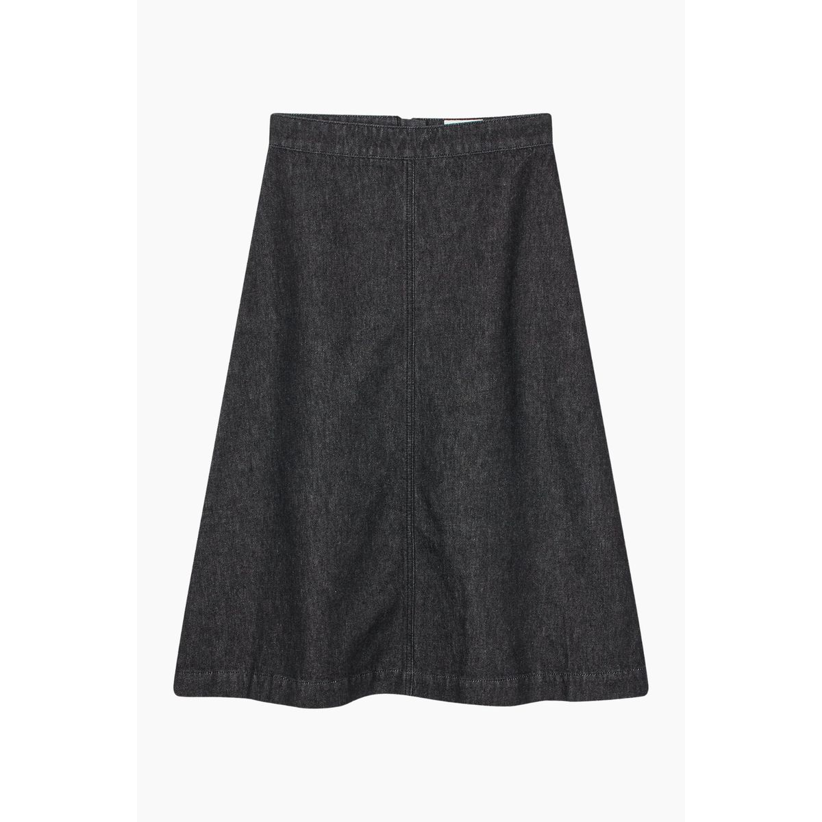 Dark Denim Stellar Skirt - Black - Mads Nørgaard - Sort XL