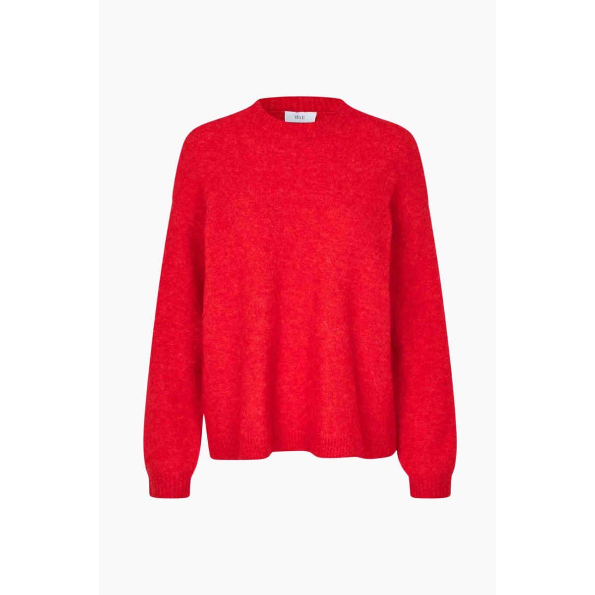 Enada LS Knit - Salsa Melange - Envii - Rød L