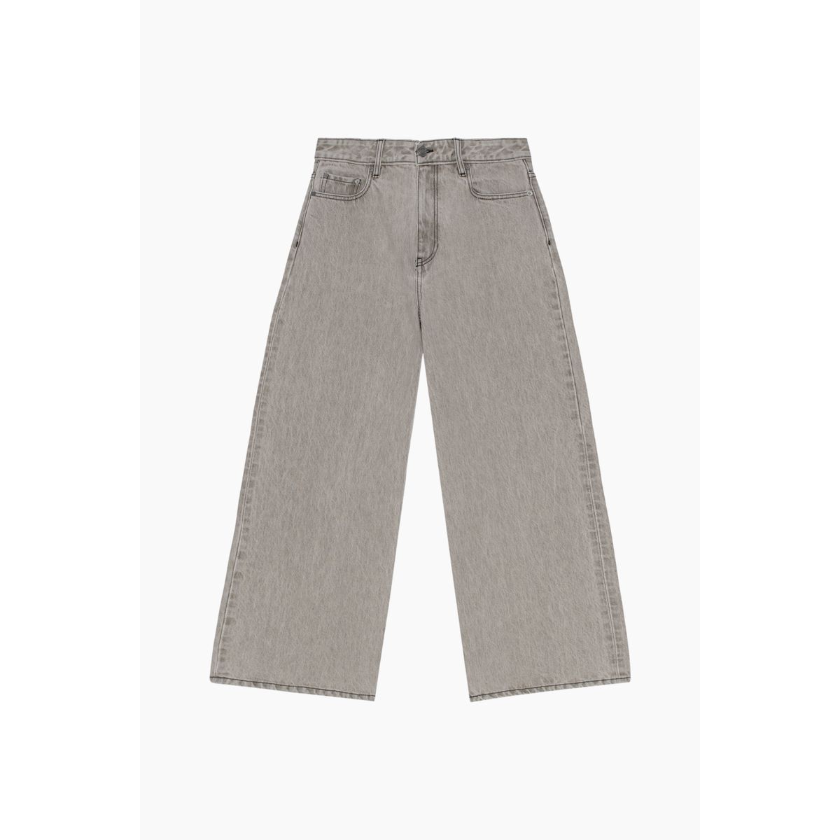 Future Denim Wide Jeans J1549 - Gray Quill - GANNI - Grå 28