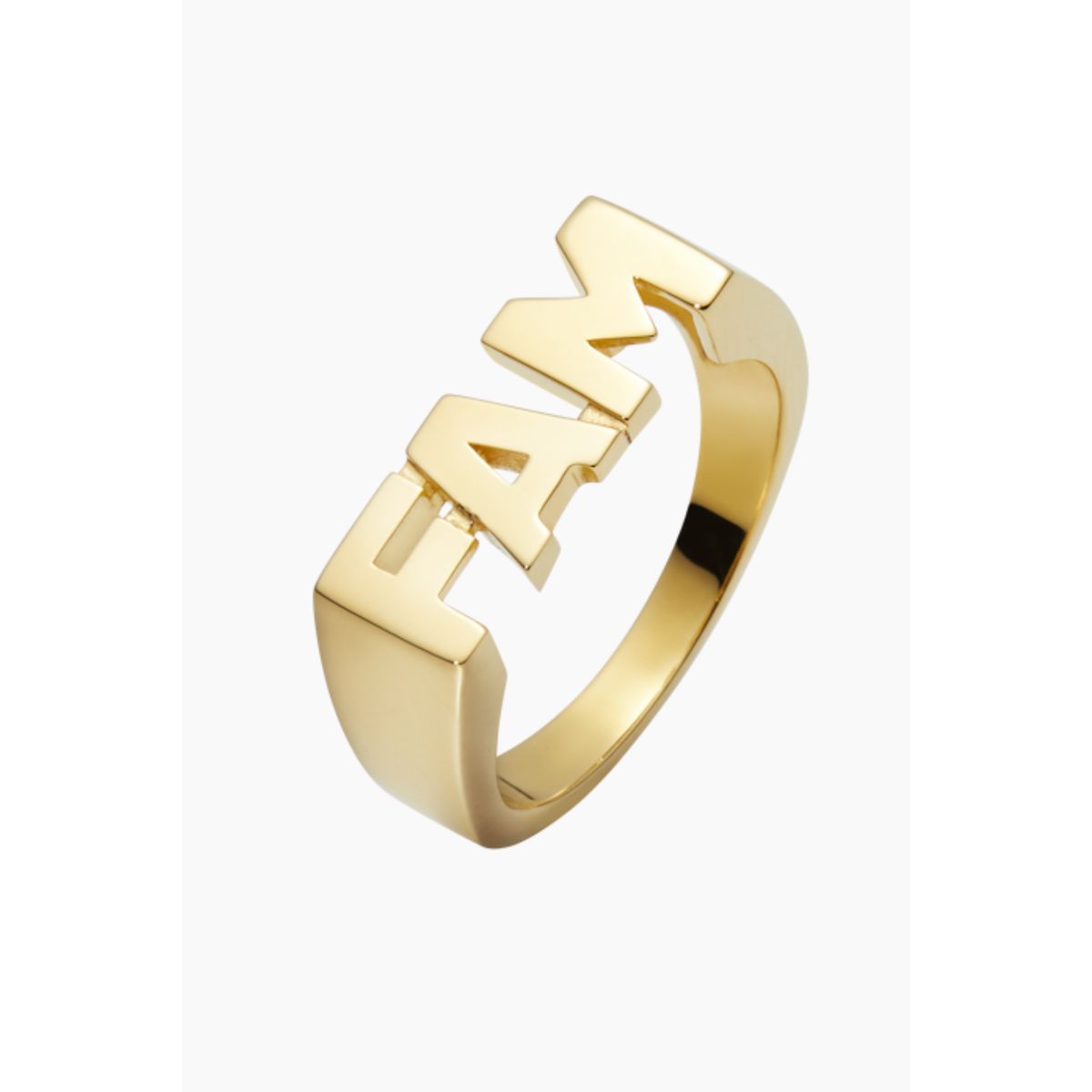 Fam Ring - Goldplated Silver - Maria Black - Guld 52