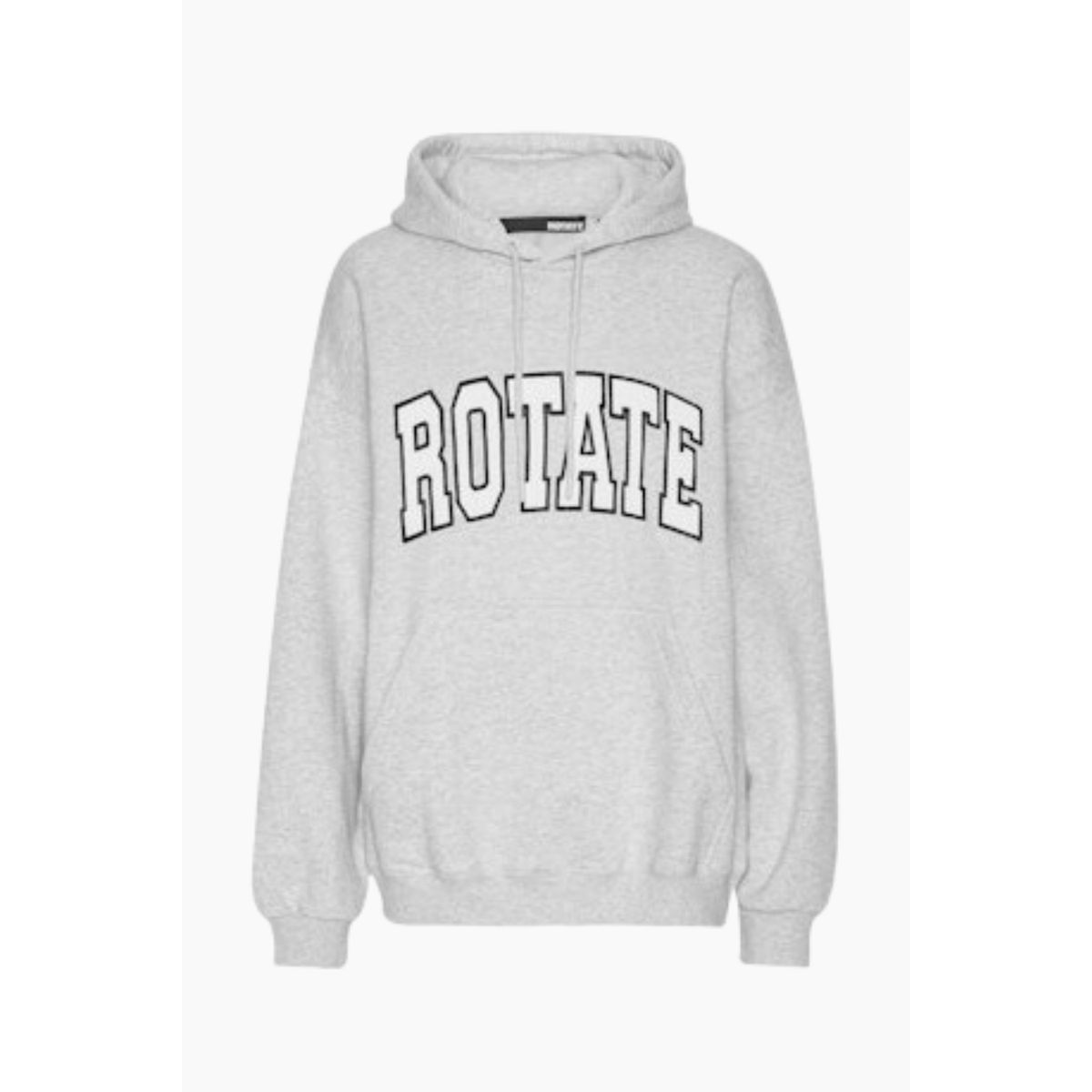 Heavy Sweat Hoodie - Light Grey Melange - Rotate - Grå XS