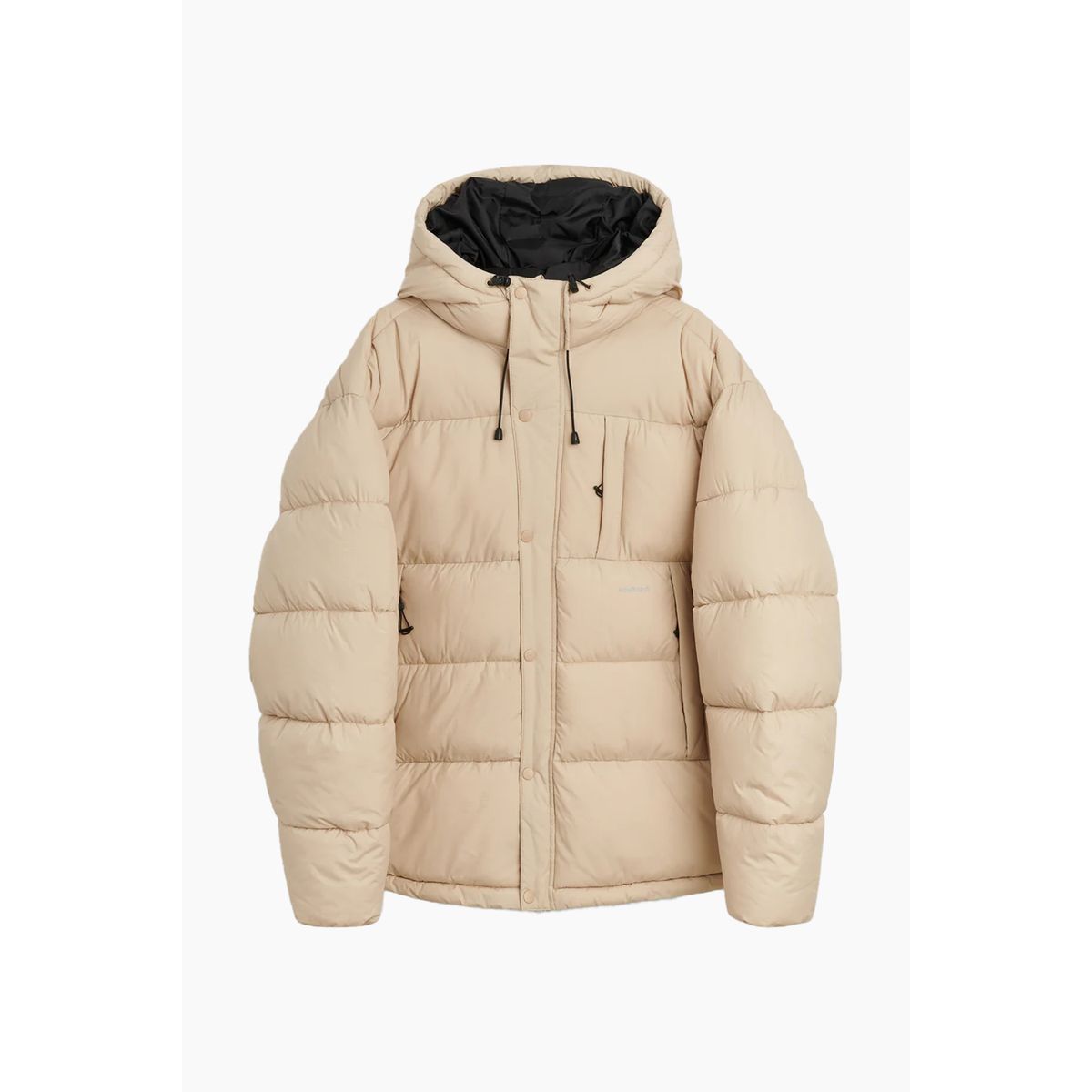 Ian Puffer Jacket - Beige - Soulland - Beige S-M