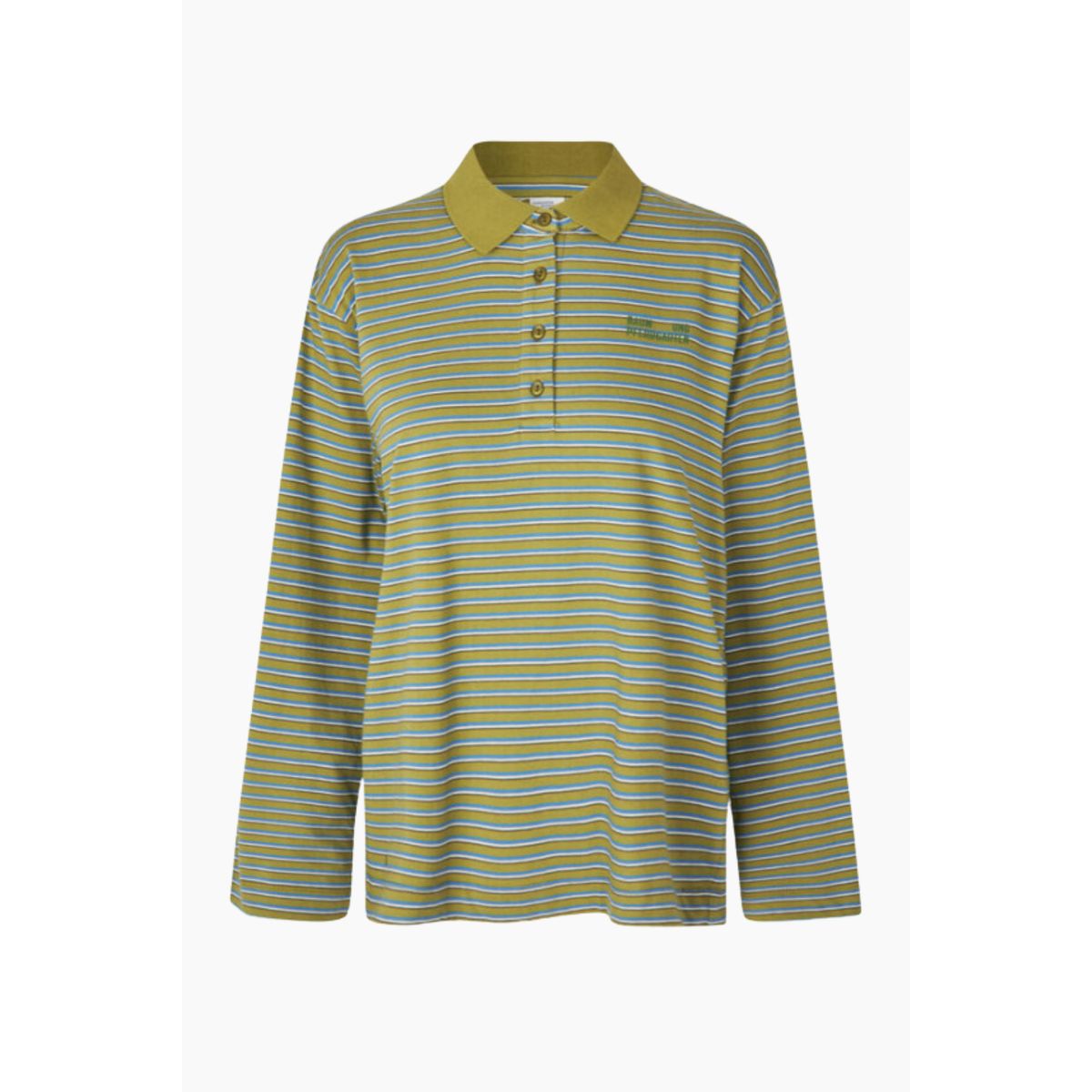 Jeanni Polo - Green Polo Stripe - Baum und Pferdgarten - Stribet S